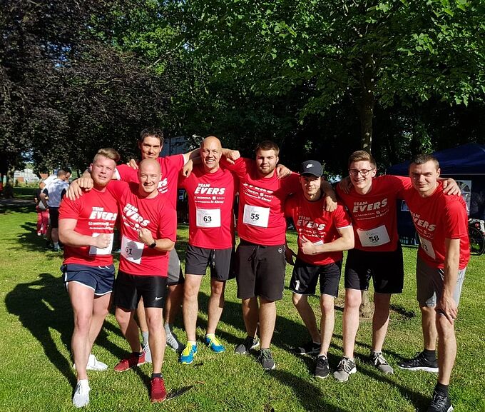 Emmericher Firmenlauf 2019 Ein starkes Team!